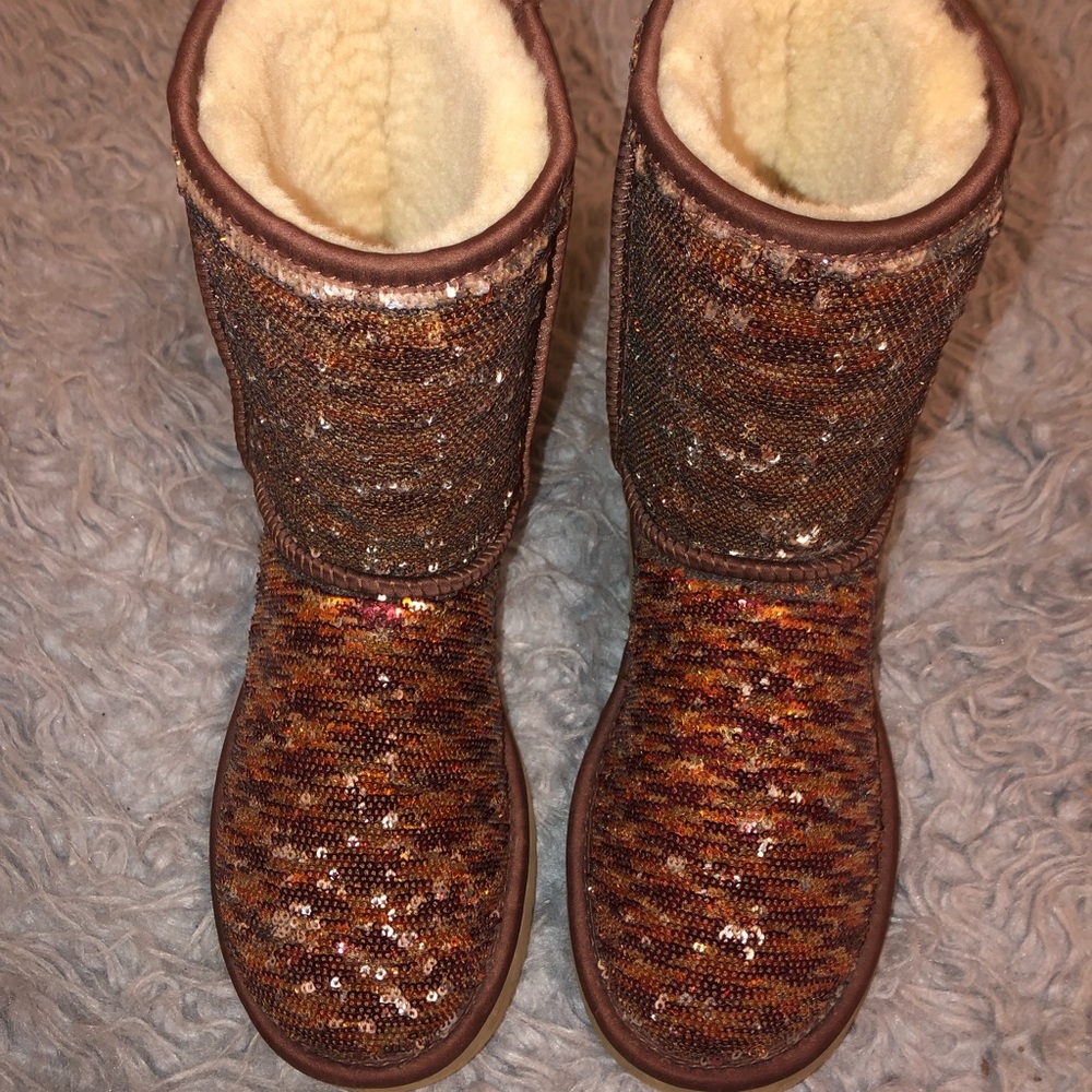 Sequin Ugg Boots